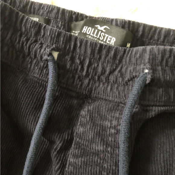 Hollister Navy Corduroy Jogger - Picture 2 of 4
